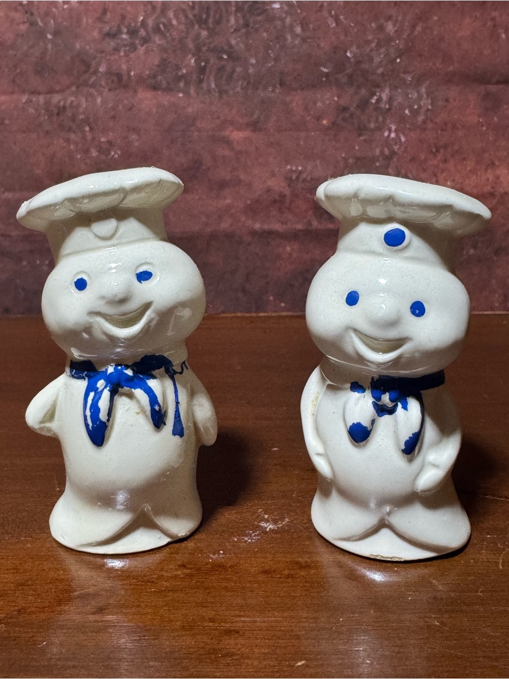 VINTAGE 1988 PILLSBURY DOUGHBOY SALT & PEPPER SHAKERS
